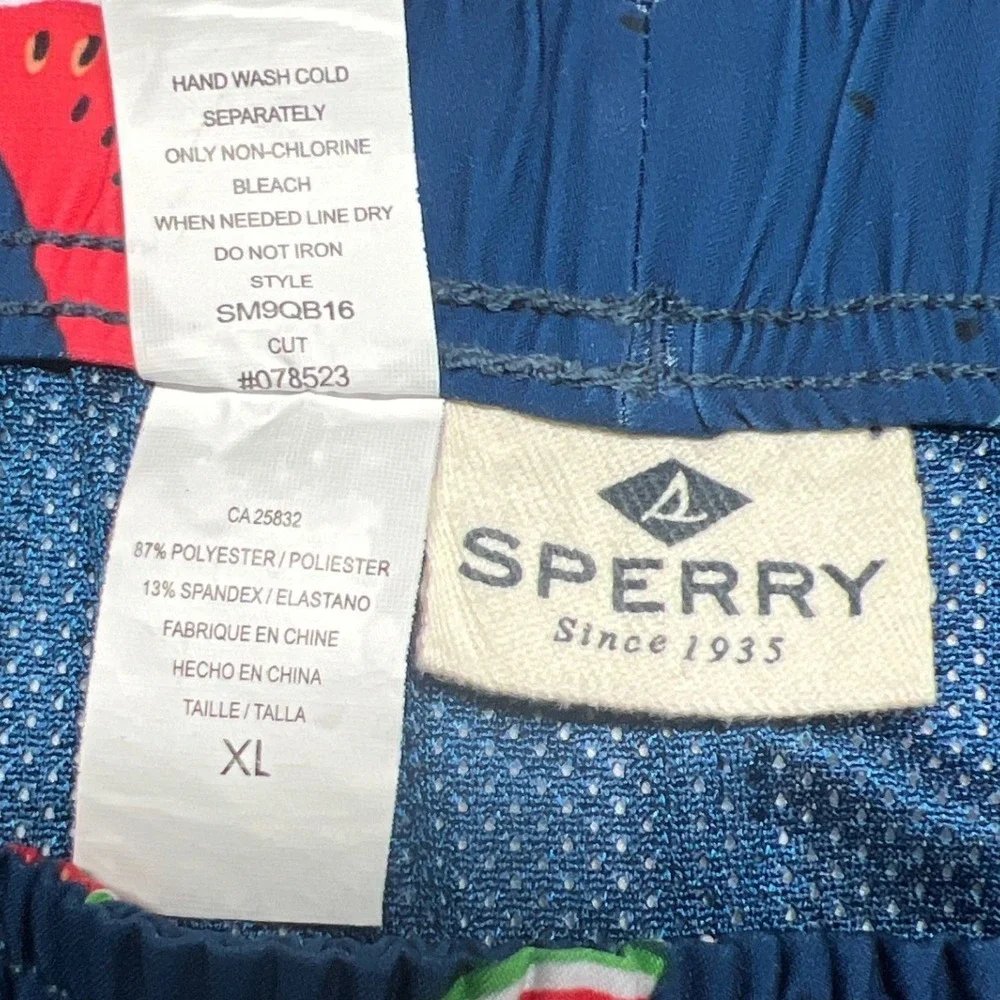 Sperry watermelon swim